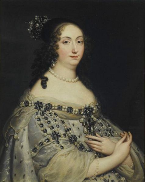 Justus van Egmont Portrait of Louise Marie Gonzaga de Nevers